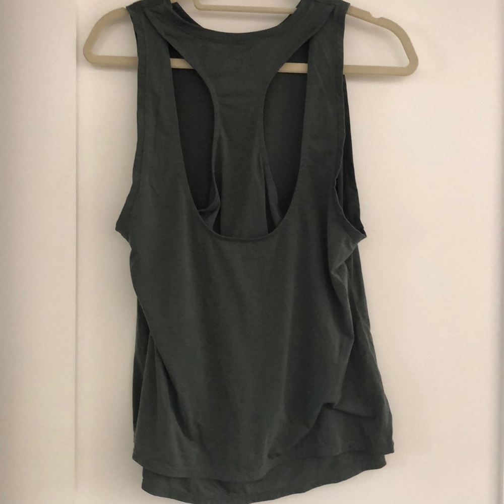 Athleta double layer racerback tank